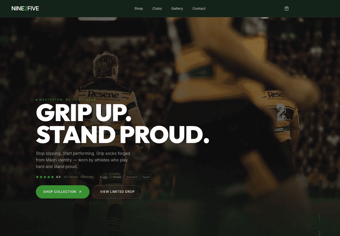 Nine2Five desktop website